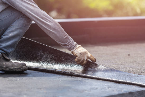 Professional Basement Waterproofing technician working in Saint Charles, IL